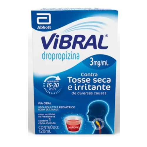 VIBRAL 3MG/ML XPE AD 120ML
