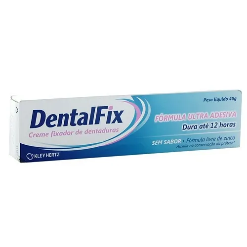 DENTALFIX CREME FIXADOR SEM SABOR 40G