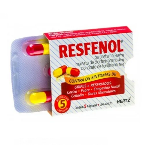 RESFENOL 5 COMPRIMIDOS