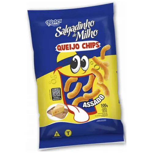 Salgadinho Bistex Milho Chips 100G