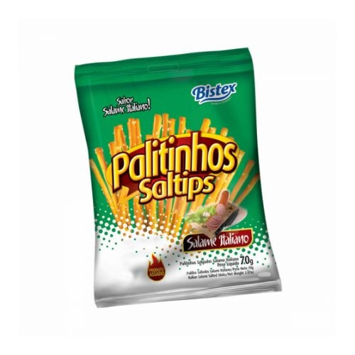 SALGADINHO BISTEX PALITINHOS SALTIPS 40G