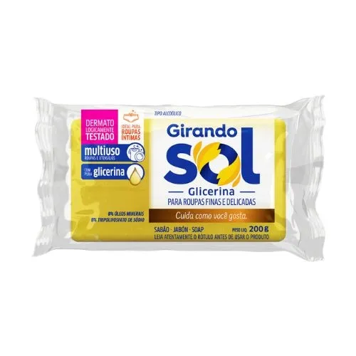 SABAO GIRANDO SOL BARRA GLICERINA 200G