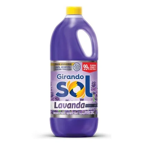 DESINFETANTE GIRANDO SOL LAVANDA 2L
