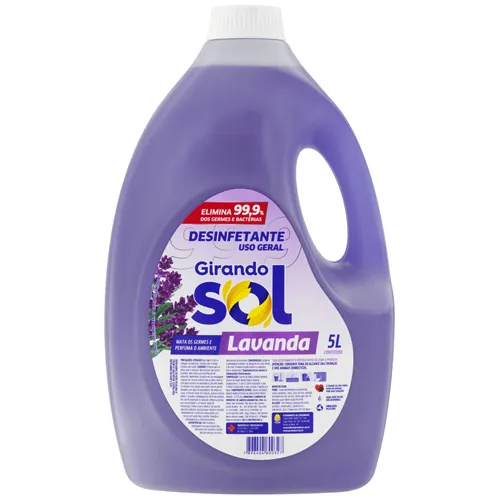 DESINFETANTE GIRANDO SOL LAVANDA 5L