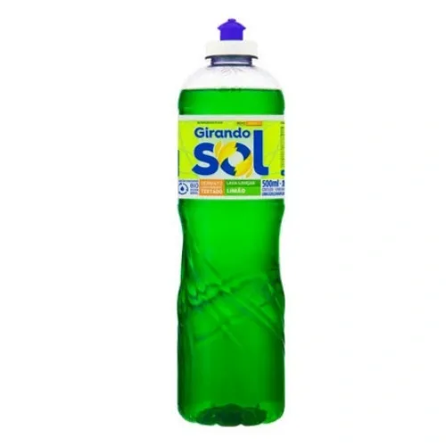 DETERGENTE GIRANDO SOL LIMAO 500ML