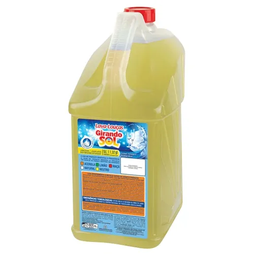 Detergente Girando Sol Neutro 5L