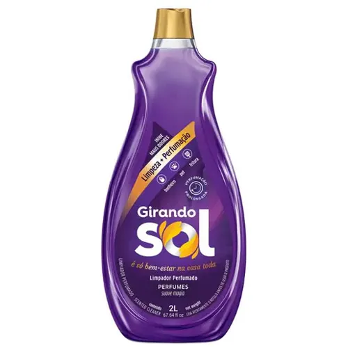 Limpador Perfumado Girando Sol Suave 2L