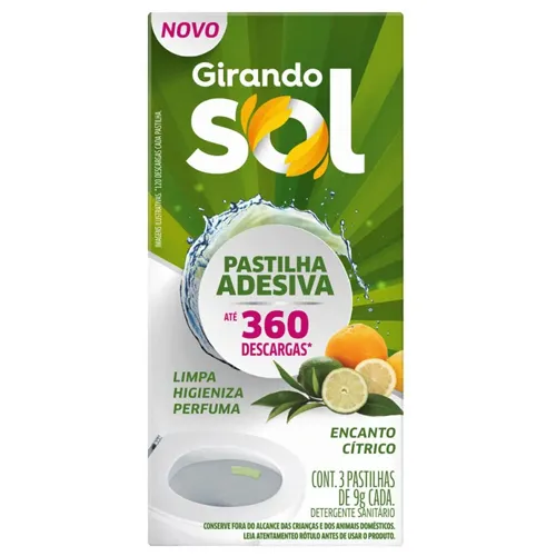 Pasta Adesiva Girando Sol Encanto Citrico 3Un