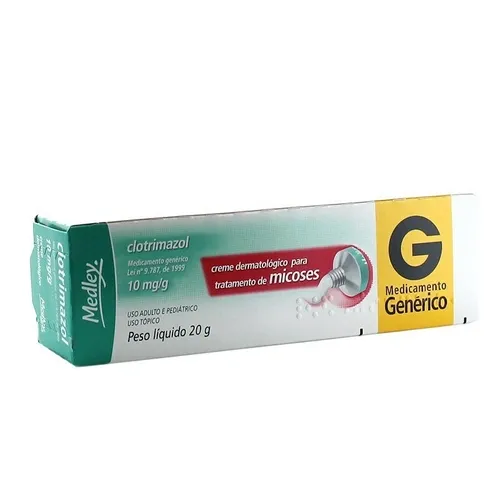 CLOTRIMAZOL 10MG/G CRE 20G MEDLEY