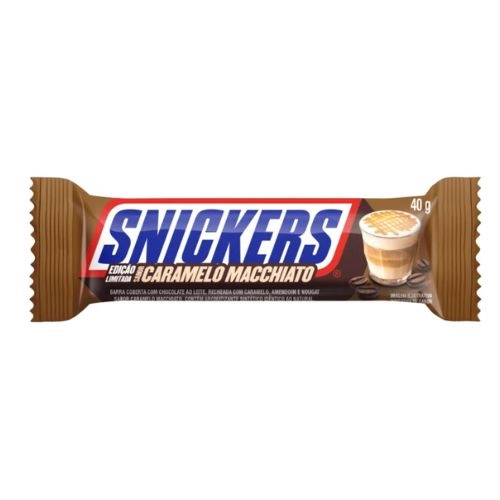 SNICKERS CHOCOLATE CARAMELO MACCHIATO 40G