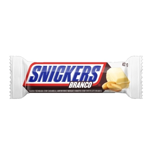 SNICKERS CHOCOLATE BRANCO 42G
