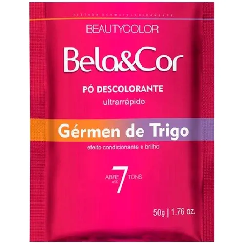 DESCOLORANTE BELA&COR PO GERME DO TRIGO 50G