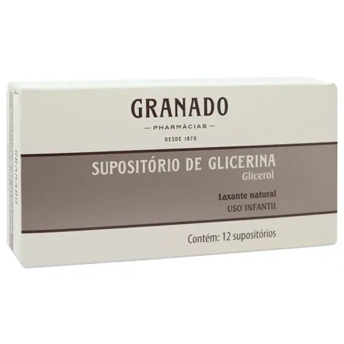 SUPOSITORIO GLICERINA GRANADO INFANTIL 12UN