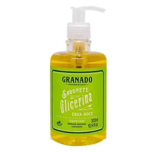 SABONETE LIQ GRANADO ERVA DOCE 300ML