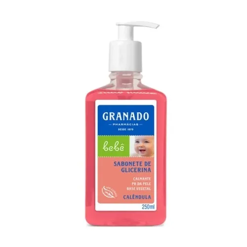 SABONETE LIQ GRANADO BEBE CALENDULA 250ML