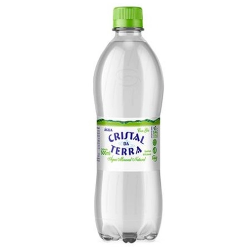 AGUA MINERAL CRISTAL COM GAS 500ML