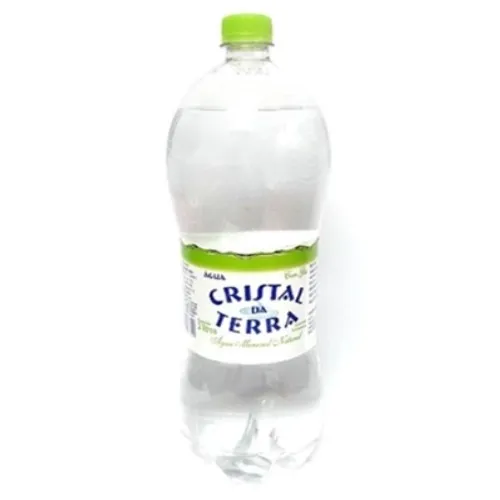 AGUA MINERAL CRISTAL TERRA COM GAS 2L