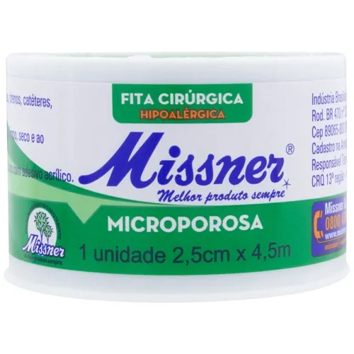 MICROPORE MISSNER 2,5CMX4,5M