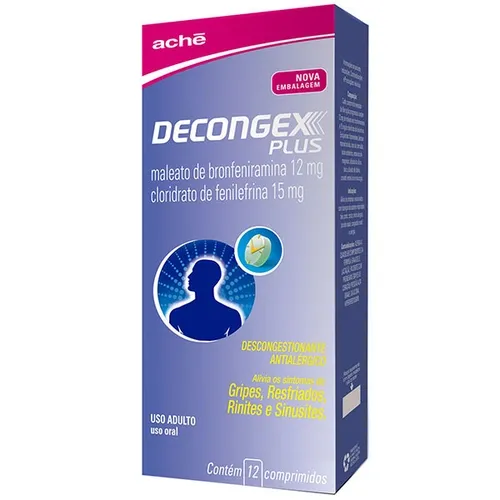 Decongex Plus 12 Comprimidos