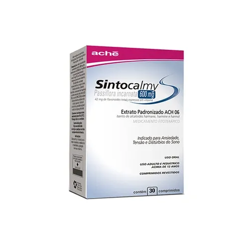 Sintocalmy 600Mg 30 Comprimidos