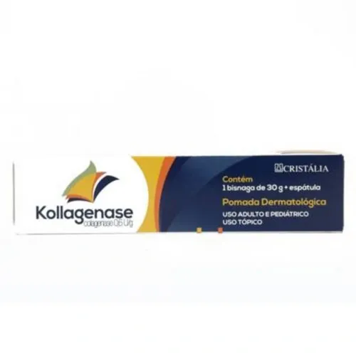 KOLLAGENASE 0,6U/G POM DERM 30G