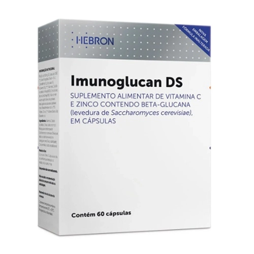 IMUNOGLUCAN DS SUPLEMENTO ALIMENTAR 60 CAPSULAS