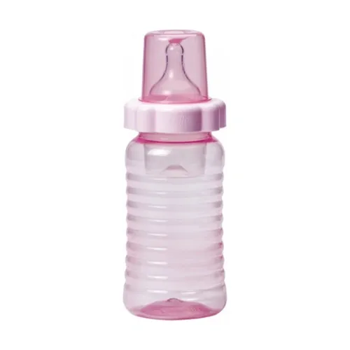 Mamadeira Lolly Nenny Sil Big Clean Rosa 10065 340Ml