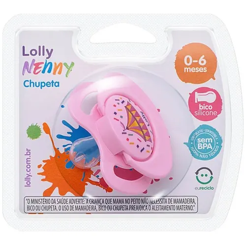 CHUPETA LOLLY SIL R T1 RS BL 1UN