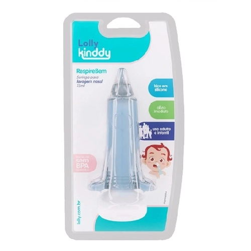 SERINGA LOLLY LAVAGEM NASAL 1UN
