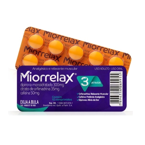 MIORRELAX 20X10 COMPRIMIDOS