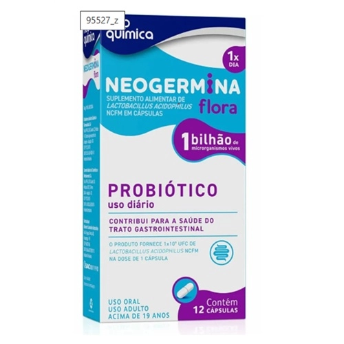 NEOGERMINA FLORA 1 BILHAO NEO QUIMICA 12 CAPSULAS