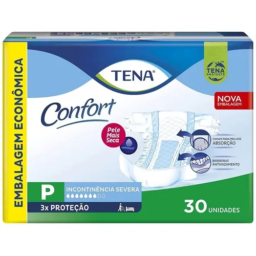 FRALDA TENA CONFORT MEGA P 30UN