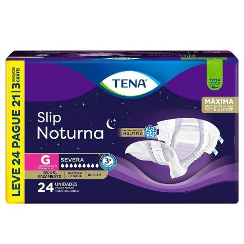 FRALDA TENA SLIP NOTURNA ADULTO G L24P21UN