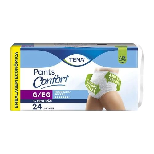 ROUPA INTIMA TENA PANTS CONFORT G/EG L24P21UN