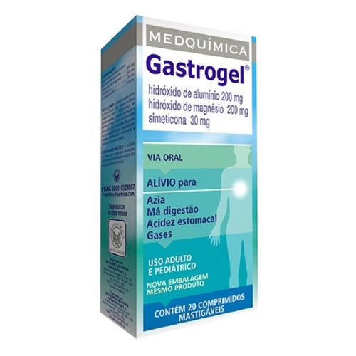 GASTROGEL 20COMPRIMIDO MAST