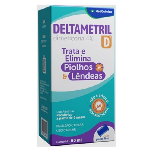 DELTAMETRIL D 4% EMULSAO CAPILAR 60ML