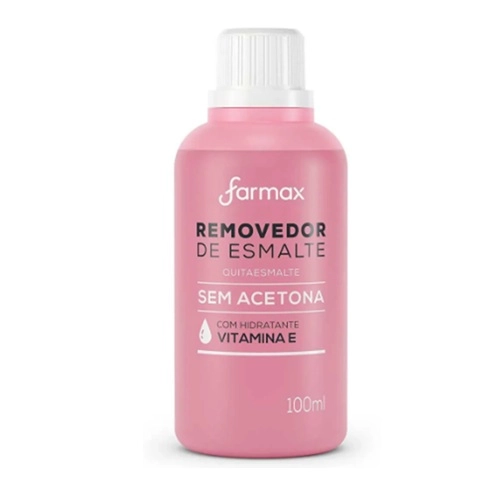 REMOVEDOR ESMALTE FARMAX S/ACETONA LIQ 100ML