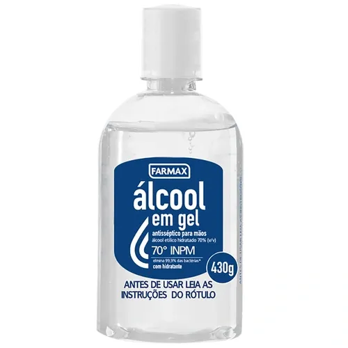 ALCOOL GEL FARMAX 70% NEUTRO 50G