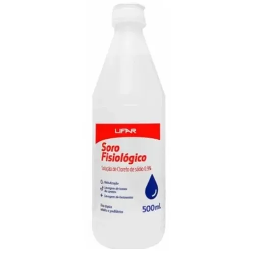 SORO FISIOLOGICO C TAMPA 500ML LIFAR