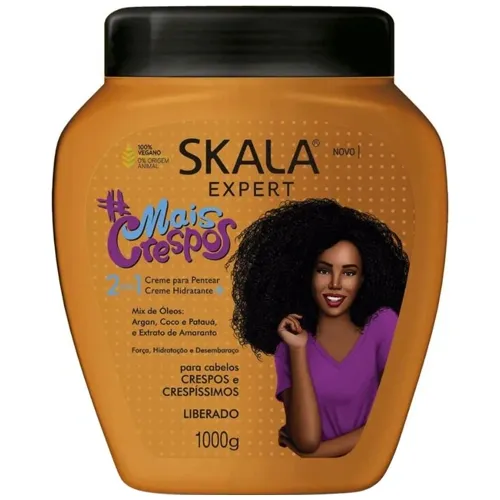 CREME CAPILAR SKALA MAIS CRESPOS 1K