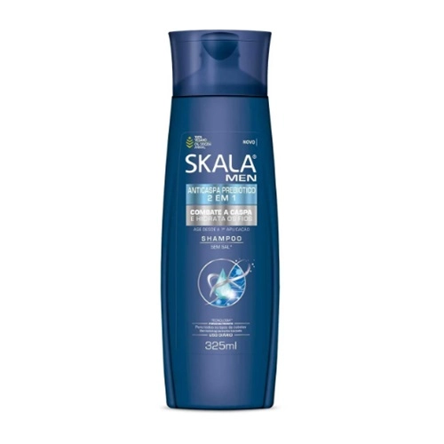SHAMPOO SKALA ANTICASPA 2EM1 MEN 325ML