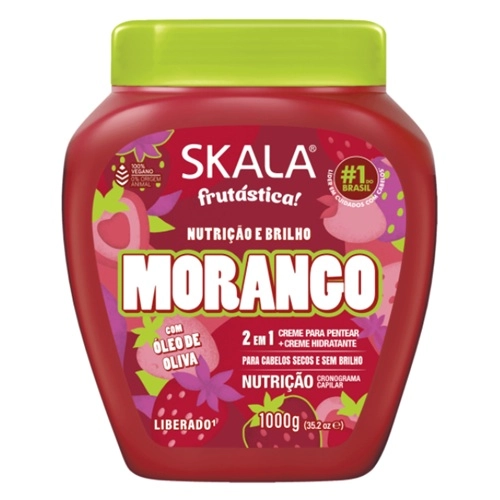 CREME CAPILAR SKALA FRUTASTICA MORANGO 1K