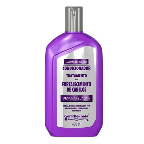 CONDICIONADOR GOTA DOURADA DESAMARELADOR 430ML