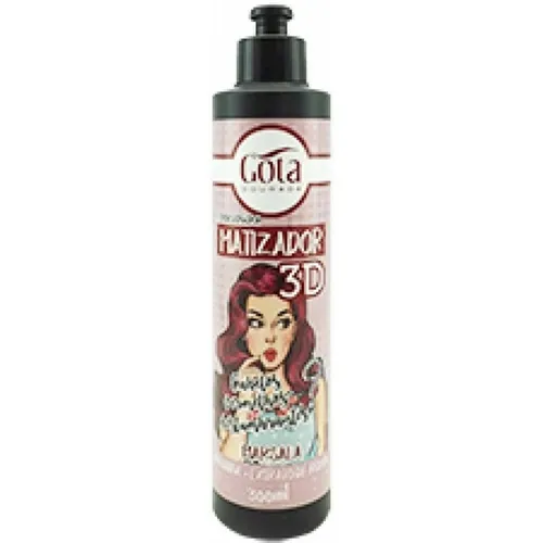 CONDICIONADOR GOTA DOURADA MATIZADOR 3D MARSALA 300ML