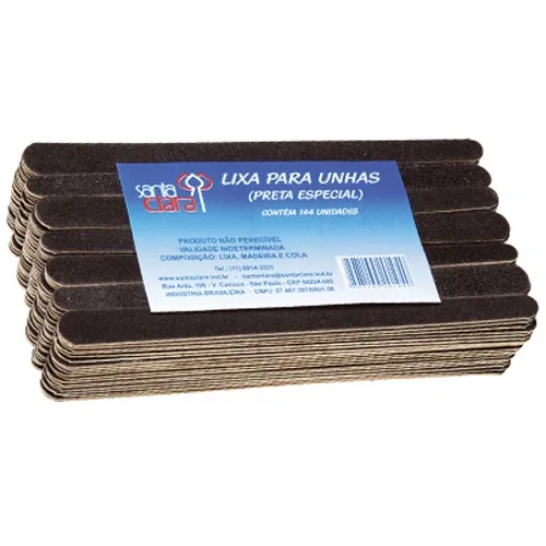 LIXA UNHAS STA CLARA PRETA