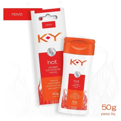 GEL LUBRIFICANTE K-Y HOT ULTRAGEL 50G