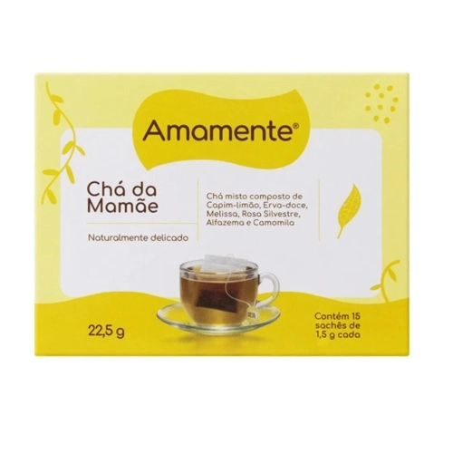 CHA DA MAMAE AMAMENTE 15 SACHES 