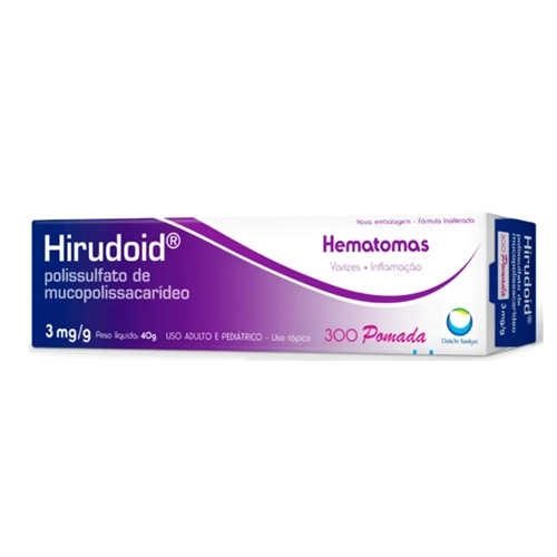 HIRUDOID 300MG POMADA COM 40G