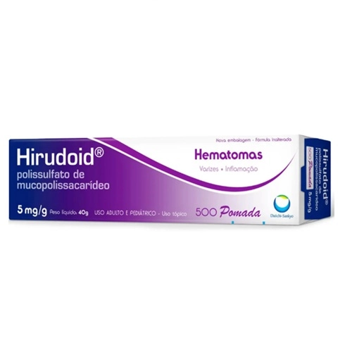 HIRUDOID POLISULFATO DE MUCOPOLISSACARIDEO 500MG POMADA 40G
