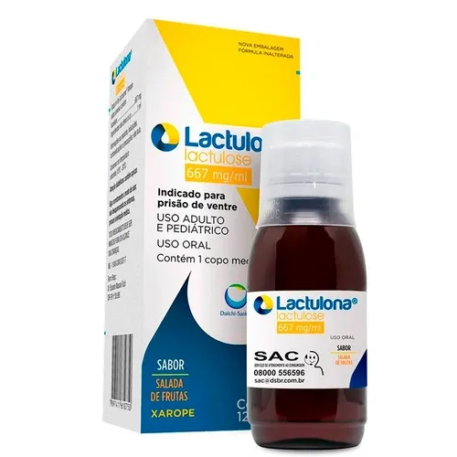 LACTULONA 667 MG XAROPE FRUTAS C/120ML
